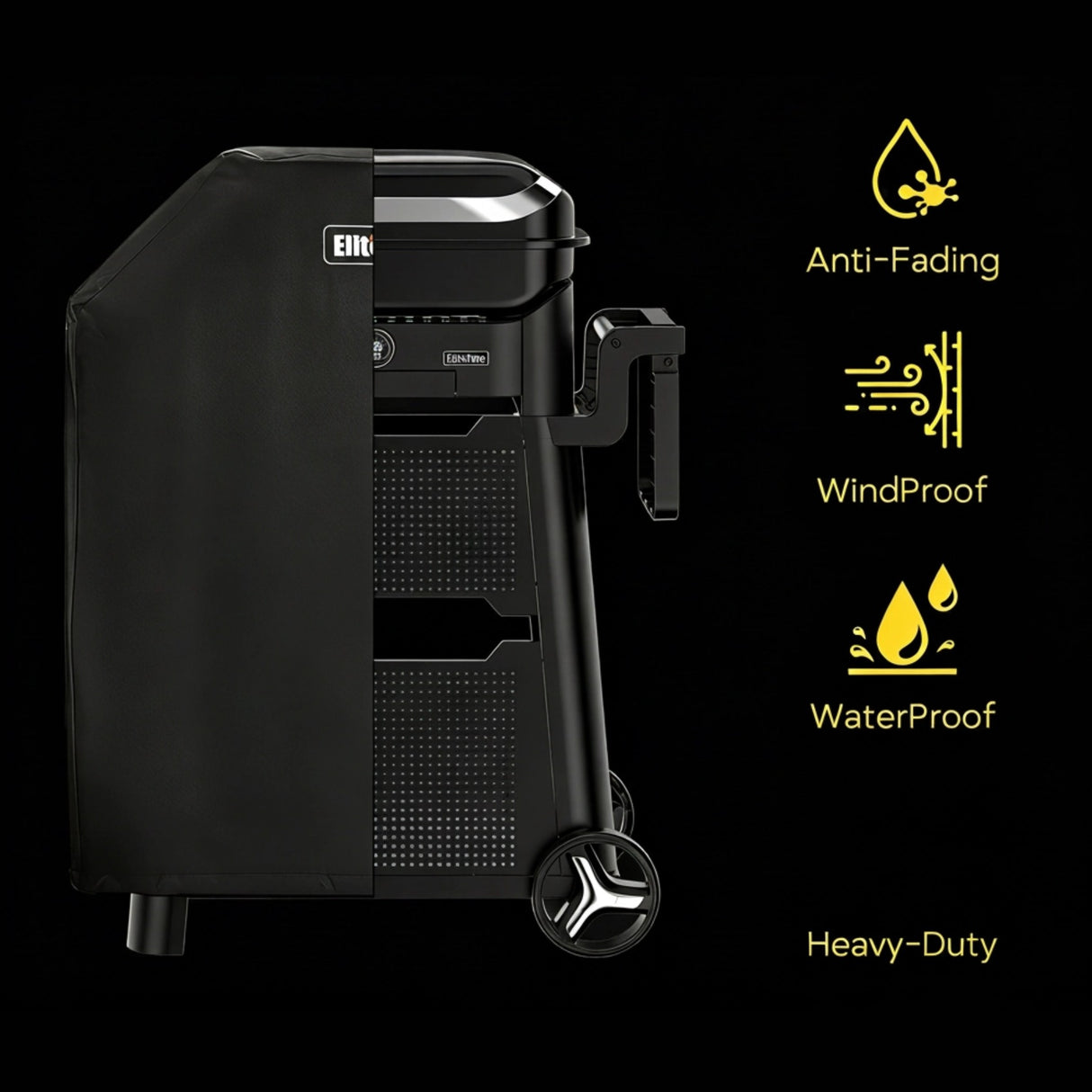 Grill Cover for EliteFyre Volteq Electric Grill with Cart