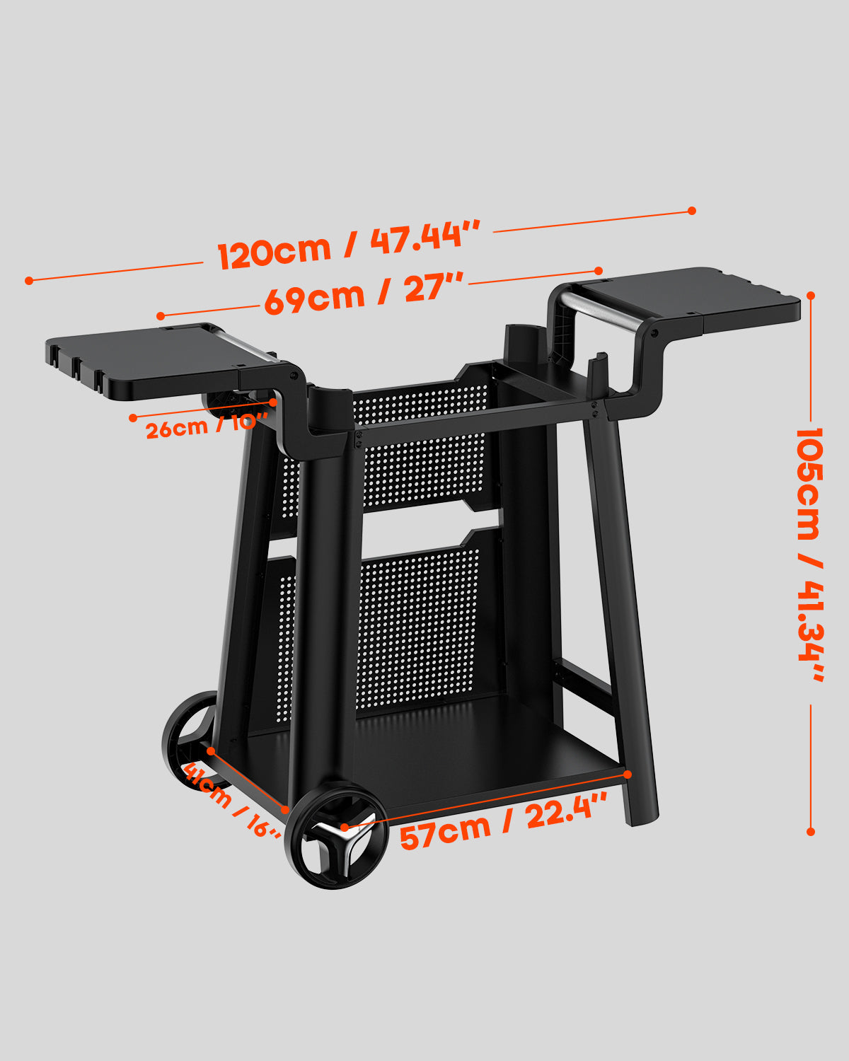 BBQ Cart for EliteFyre Tabletop Smart Electric Grill