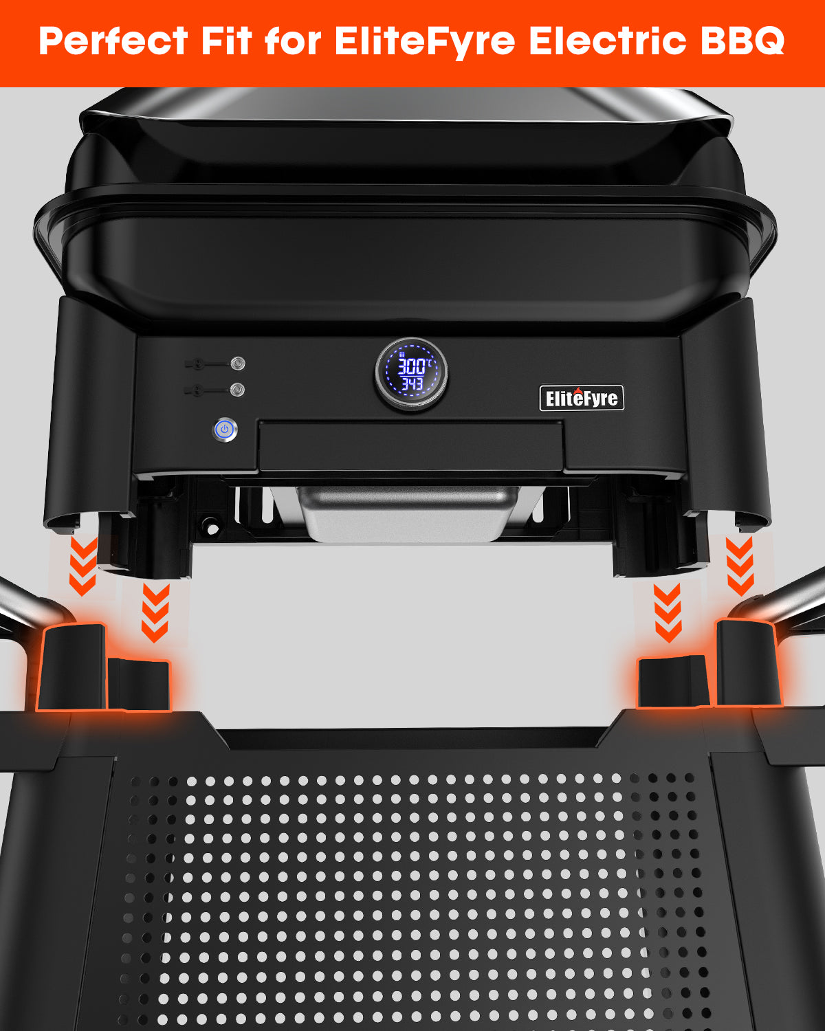 BBQ Cart for EliteFyre Tabletop Smart Electric Grill