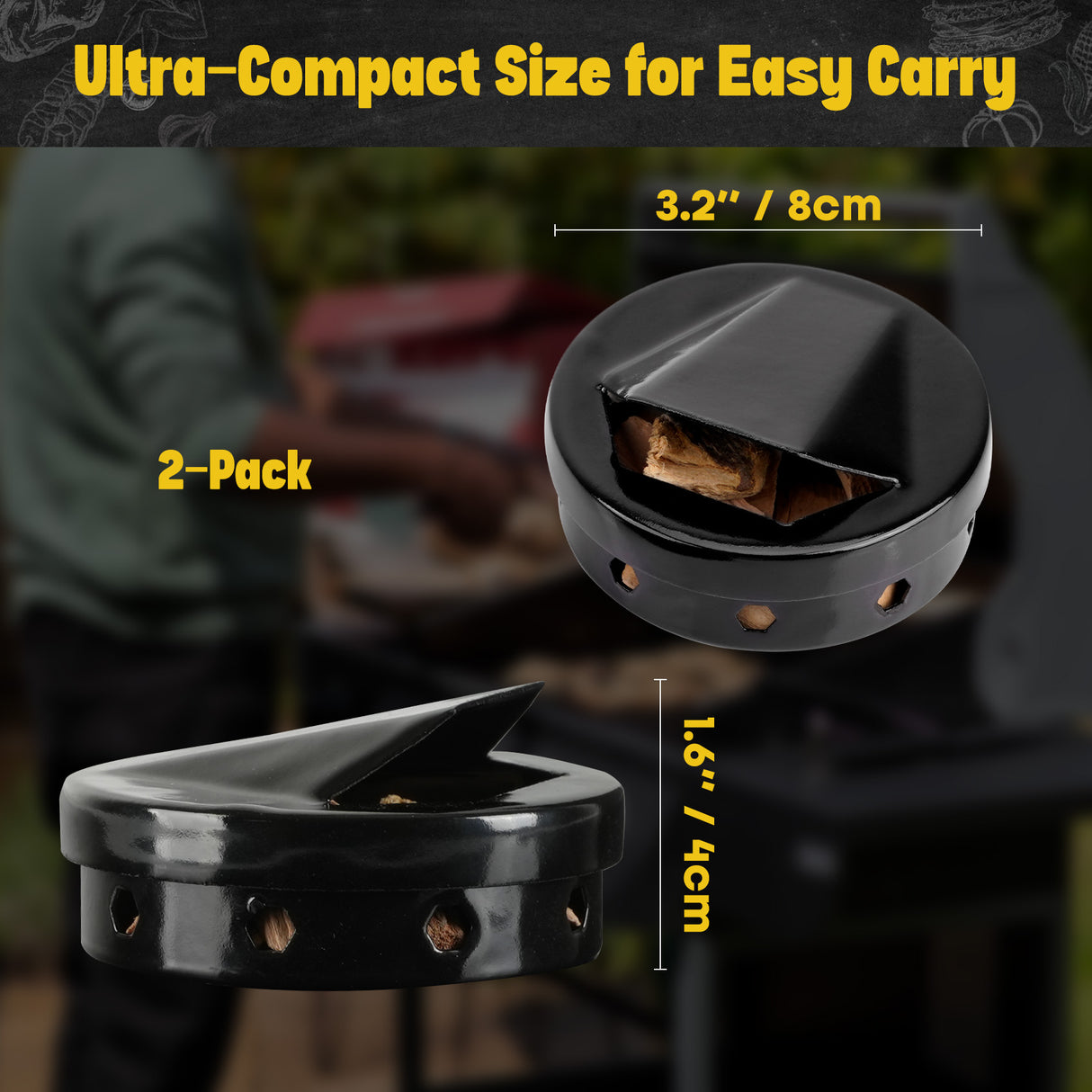 Smoking box – EliteFyre Volteq Electric Grill
