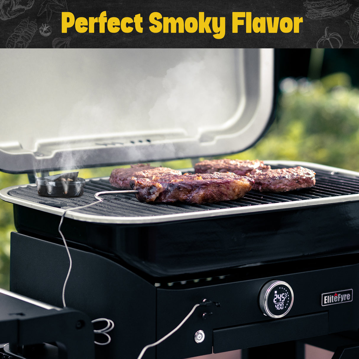Smoking box – EliteFyre Volteq Electric Grill