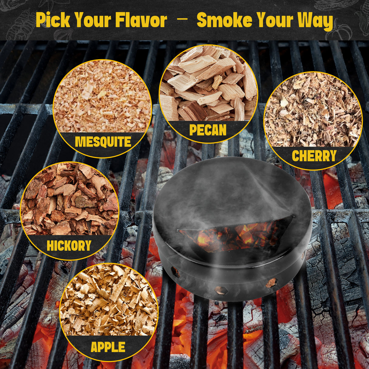 Smoking box – EliteFyre Volteq Electric Grill