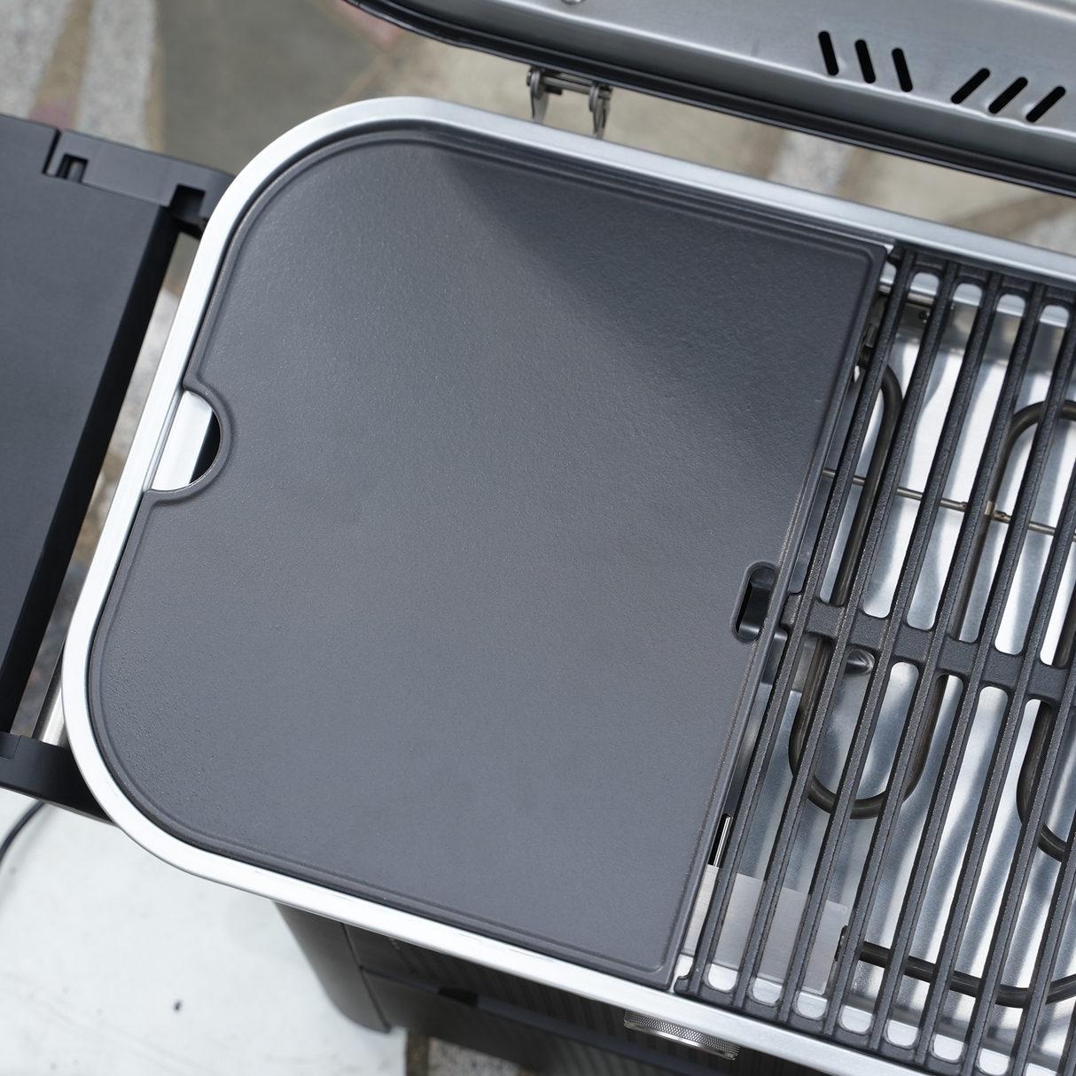 Reversible Cast Iron Grill/Griddle for Volteq Outdoor Electric Grill